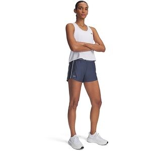 Under Armour Women's UA Tech™ Play Up Shorts Navy Blue - Size Large